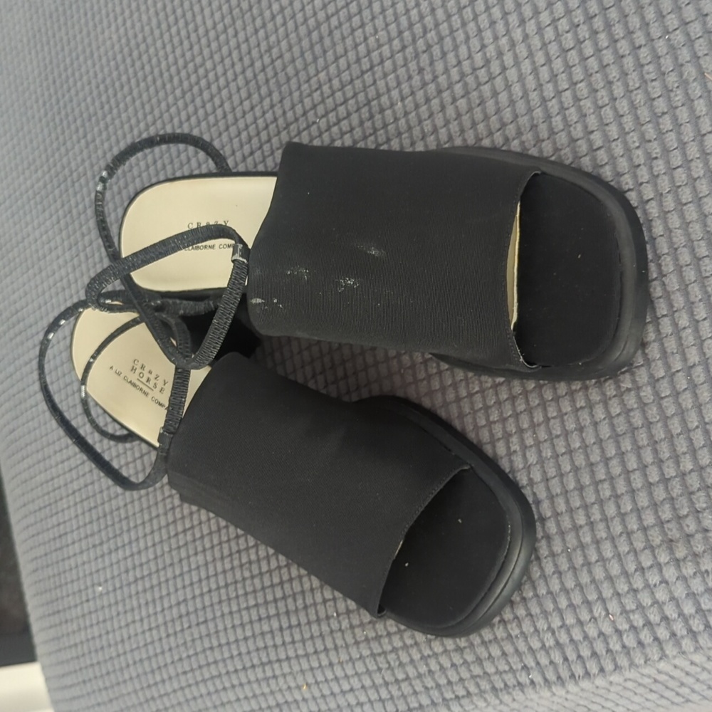 Y2K Authentic Heeled Sandals Crazy Horse Brand